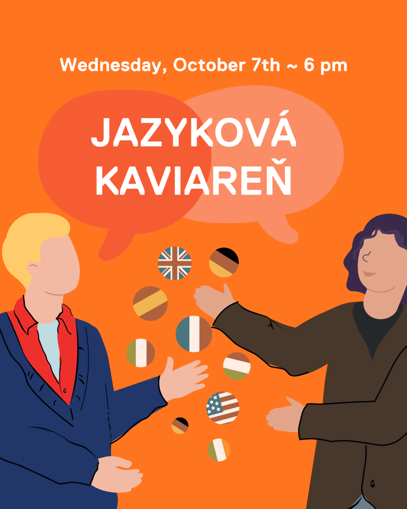 Jazyková kaviareň v UniKu | streda 7.10. | 18:00